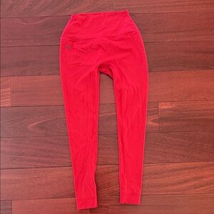 SET Active Red High-Waist Leggings